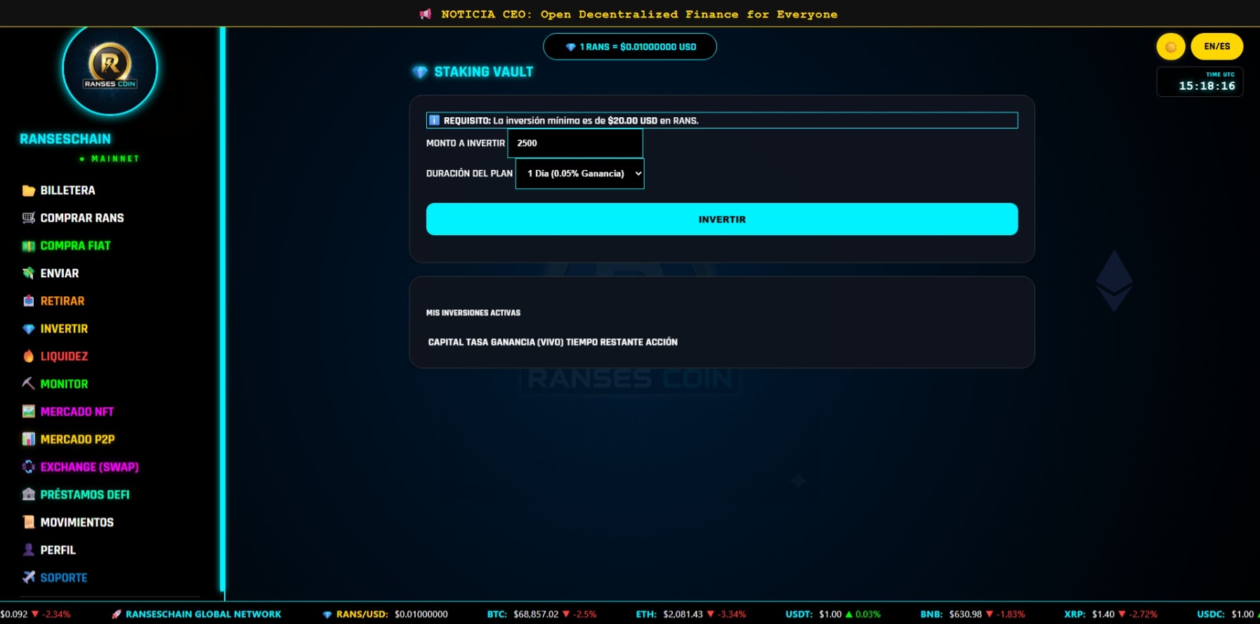 Staking